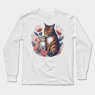 Cat Mommy Long Sleeve T-Shirt